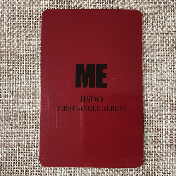 BLACKPINK JISOO #8 [ME] Official Photocard, Solo 1st Single Ktown4U / New / Gift