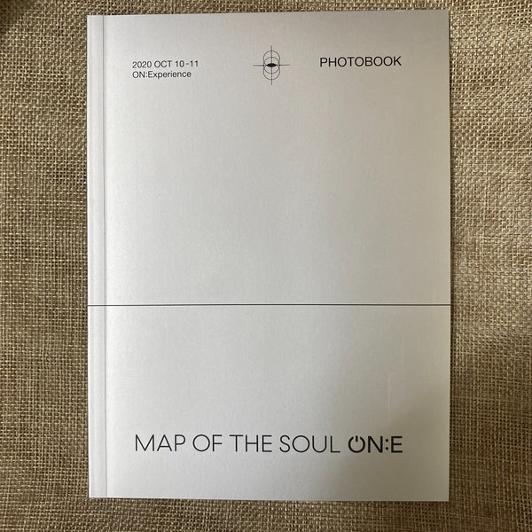 BTS [Map of the Soul ON:E] Blu-Ray + Photobook + Photo Stand + Postcard Set /+G