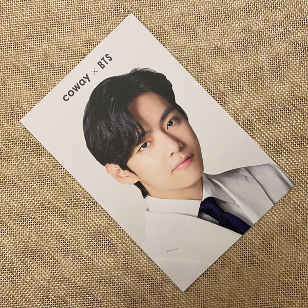 BTS V #2 [ BTS x COWAY ] Official Postcard Photocard Limited / New / Gift