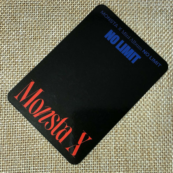 MONSTA X JOOHEON HYUNGWON [No Limit] Official Photocard, Mini Album / New / Gift