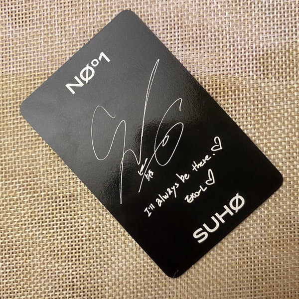 EXO SUHO #2 [ Obsession No 1 ] Official Photocard, 6th / New, Rare / Gift