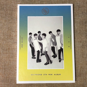 BOYFRIEND [ NEVER END ] Official 5th Mini Album Day Ver, CD + Photobook / New