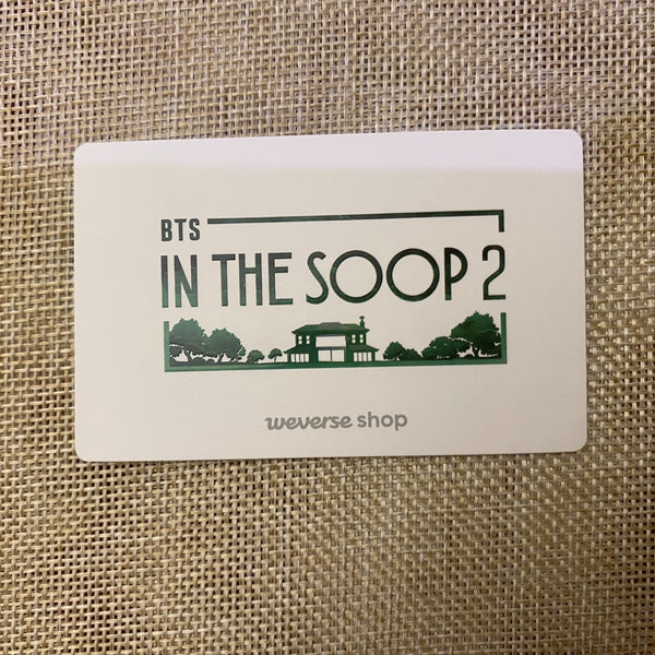 BTS JUNGKOOK [ IN THE SOOP Early Bird ] Official Photocard / New, Rare / Gift
