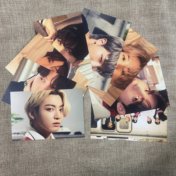 BTS [The Best] Official Postcard Set – 8pcs, Orager Ver. / New Rare / Gift