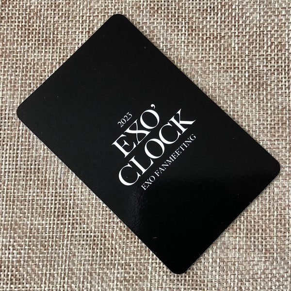 EXO KAI [ 2023 Fan Meeting EXO' Clock ] Official Photocard / New / Gift