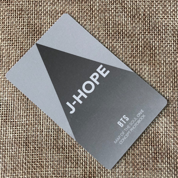 BTS J-HOPE [MAP OF THE SOUL MOS ON:E Concept Book] Official PC, CLUE Ver.