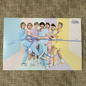 BTS GROUP #2 [FESTA D-Day Calendar 8th Anniversary] Official Postcard / Gift
