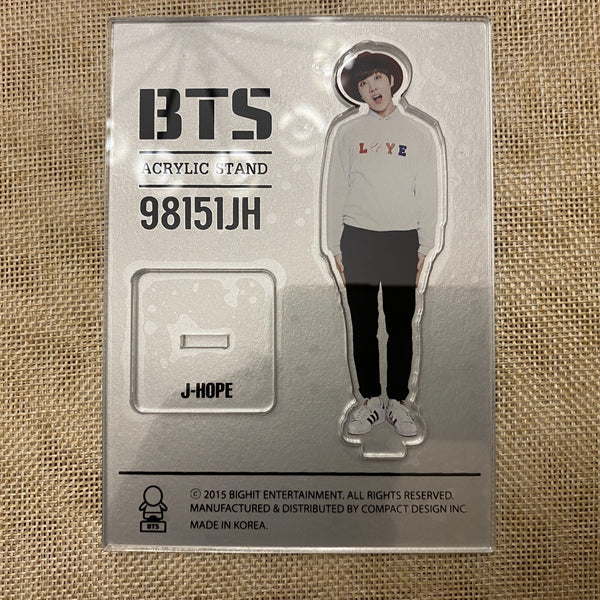 BTS J-HOPE [ 2nd Muster 17520 98151 ] Official Acrylic Stand / New, Rare / Gift