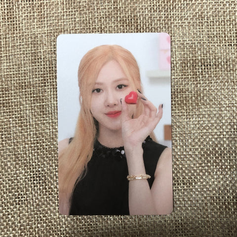 BLACKPINK ROSE #2 [ THE GAME Photocard Collection ] Valentine's Ed / New/GFT