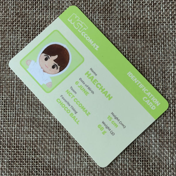 NCT HAECHAN [ CCOMAZ GROCERY STORE ] Official ID Card Photocard / New / Gift