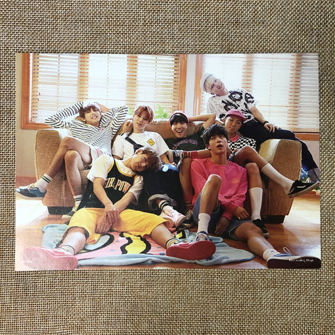 BTS [ Now 3 in Chicago DVD ] Official Mini Poster / New, Rare / Gift