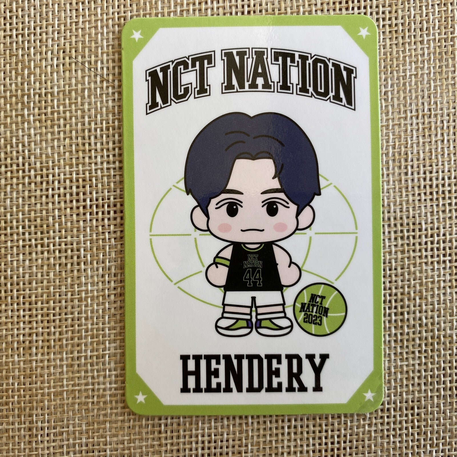 NCT HENDERY #1 [2023 Nation Concept Special Edition] Trading Photocard / Gift
