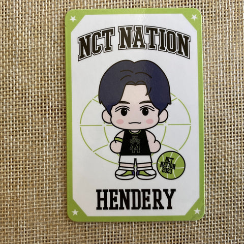 NCT HENDERY #1 [2023 Nation Concept Special Edition] Trading Photocard / Gift