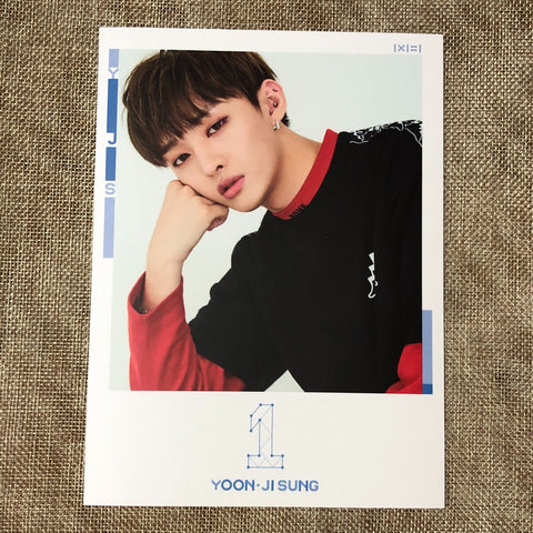 WANNA ONE YOON JISUNG [ TO BE ONE ] Official Postcard, Sky ver / New / Gift