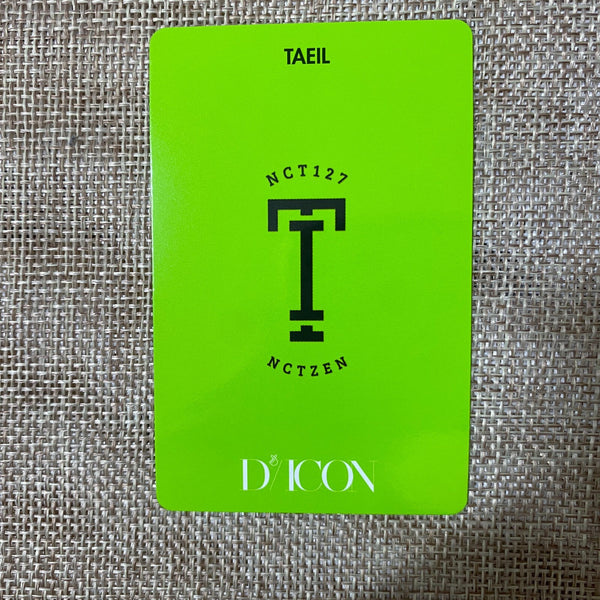NCT Dream TAEIL #13 [ 2019 Dicon Custom Book ] Official Photocard / New / Gift