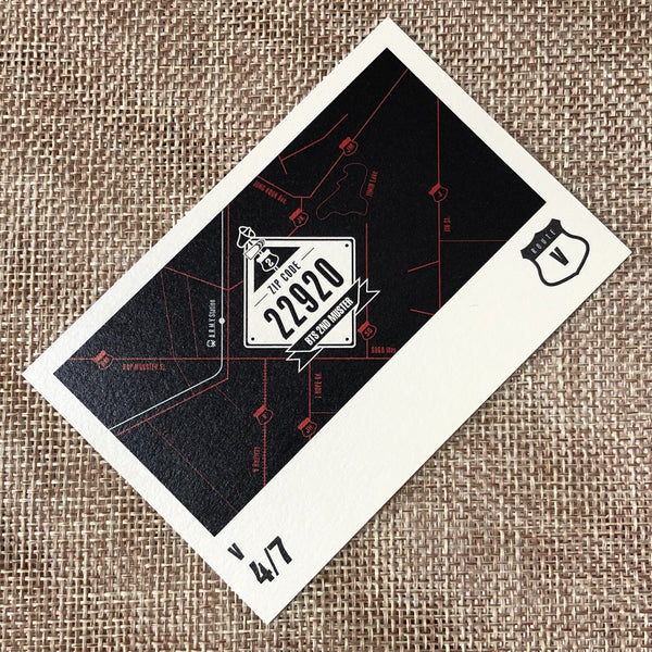 BTS V 4/7 [ ARMY 2nd Muster ZIP CODE 22920 Official Mini Photocard ] New / +GFT