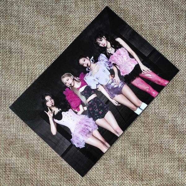 BLACKPINK GROUP [ THE SHOW DVD ] Official Postcard Photo / New / Gift