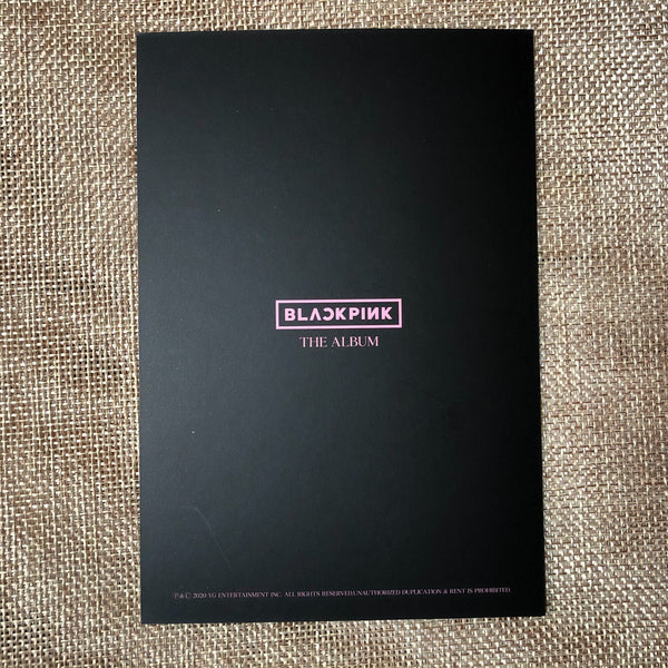 BLACKPINK ROSE #2 [ THE ALBUM ] Official Postcard / New / Gift