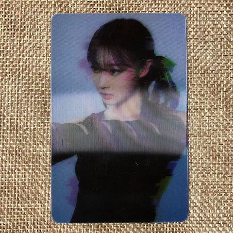 AESPA GISELLE [SAVAGE] Official Photocard, Hallucination Quest Ver. / New / Gift