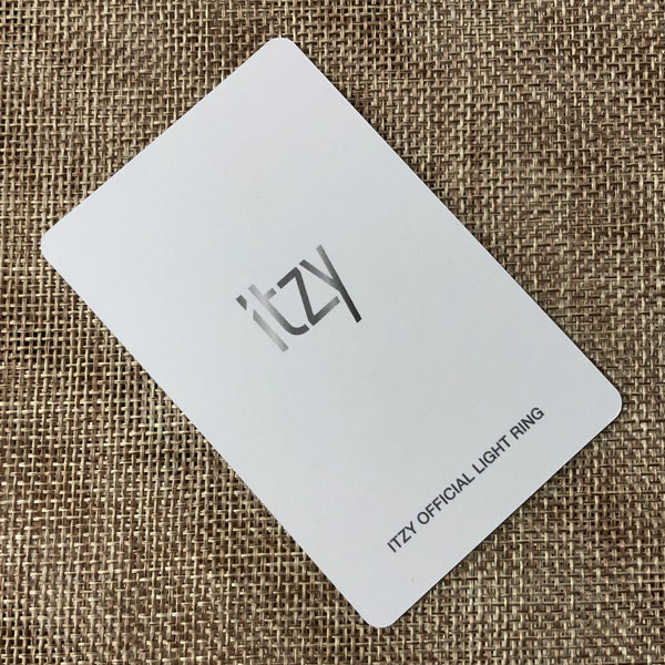 ITZY LIA [ LIGHT RING Pre Order ] Official Photocard / New / Gift