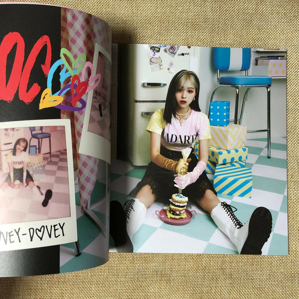 ITZY RYUJIN [CRAZY IN LOVE] Official Photobook + Poster +Sticker Set / Gift