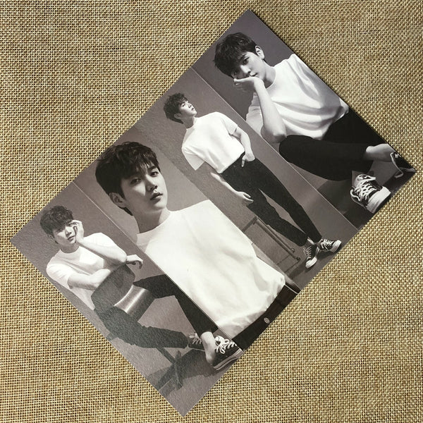 Nu'est REN [ THE TABLE ] Official Folding Photo Card, 7th Mini / New / Gift