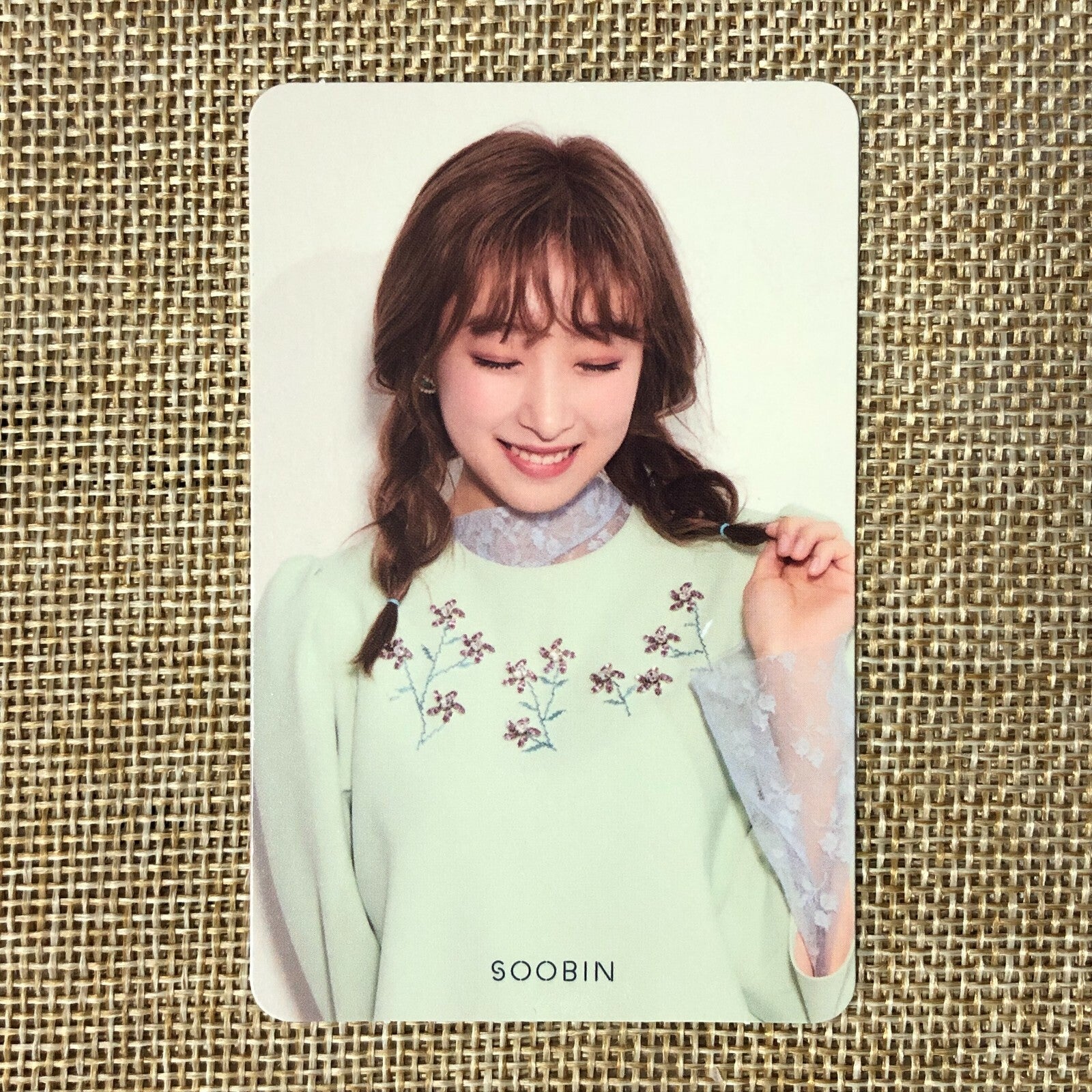 WJSN SOOBIN #2 [ UZZU PARTY ] Official Photocard, 1st Fanmeeting / New / Gift