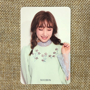 WJSN SOOBIN #2 [ UZZU PARTY ] Official Photocard, 1st Fanmeeting / New / Gift