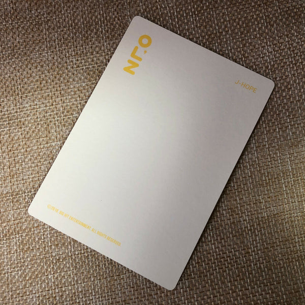 BTS J-HOPE [ 2018 Exhibition ] Official Photocard, Oh, always / New / Gift