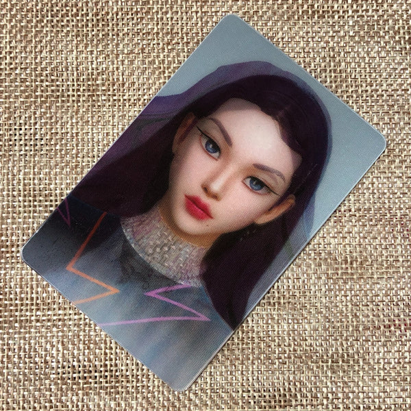 AESPA KARINA [SAVAGE] Official Lenticular Photocard, Synk Dive Ver. / New / Gift
