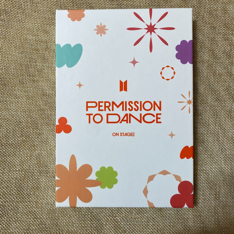 BTS [PTD PERMISSION TO DANCE ON STAGE] Official Postcard Book / New, Rare / Gift