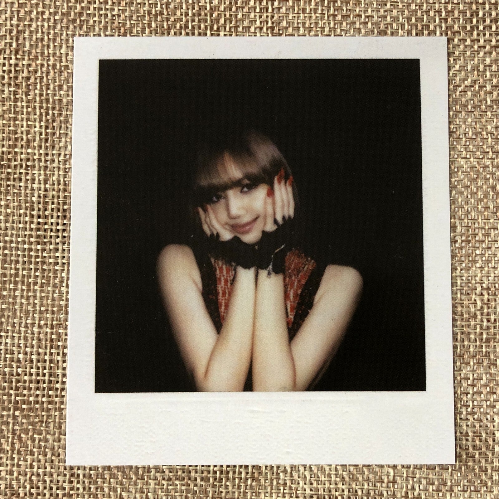 BLACKPINK LISA #4 [ LALISA ] Official Polaroid Photocard, Gold Ver. / New / Gift