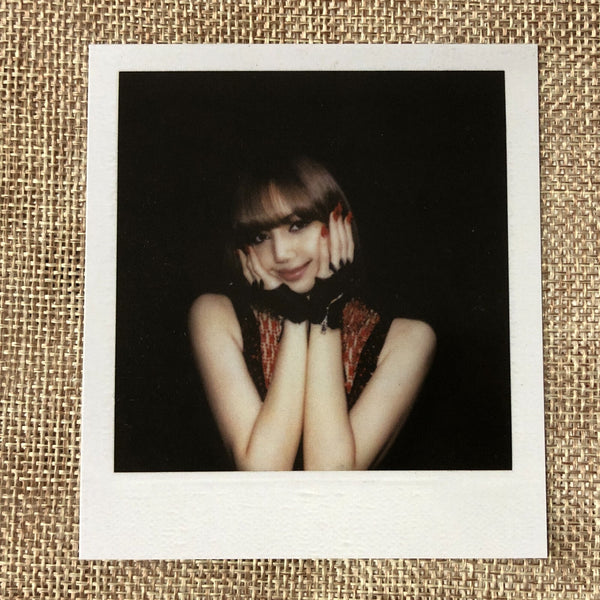 BLACKPINK LISA #4 [ LALISA ] Official Polaroid Photocard, Gold Ver. / New / Gift
