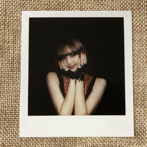 BLACKPINK LISA #4 [ LALISA ] Official Polaroid Photocard, Gold Ver. / New / Gift