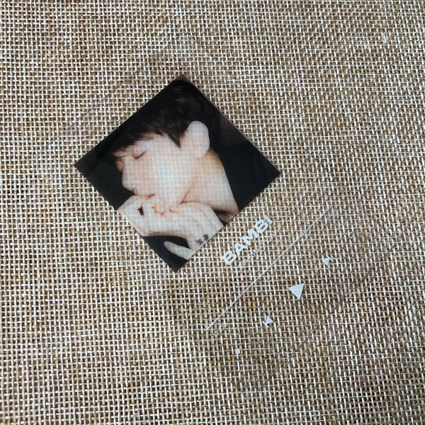 EXO BAEKHYUN #3 [BAMBI] Official Clear Card Photocard, 3rd mini Album / Gift