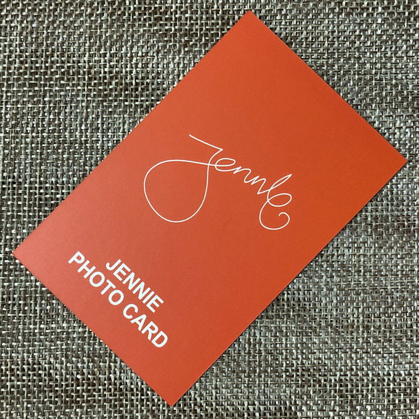 BLACKPINK JENNIE #5 [VITA 500] Official Limited Photocard, YG GOODS / New / Gift