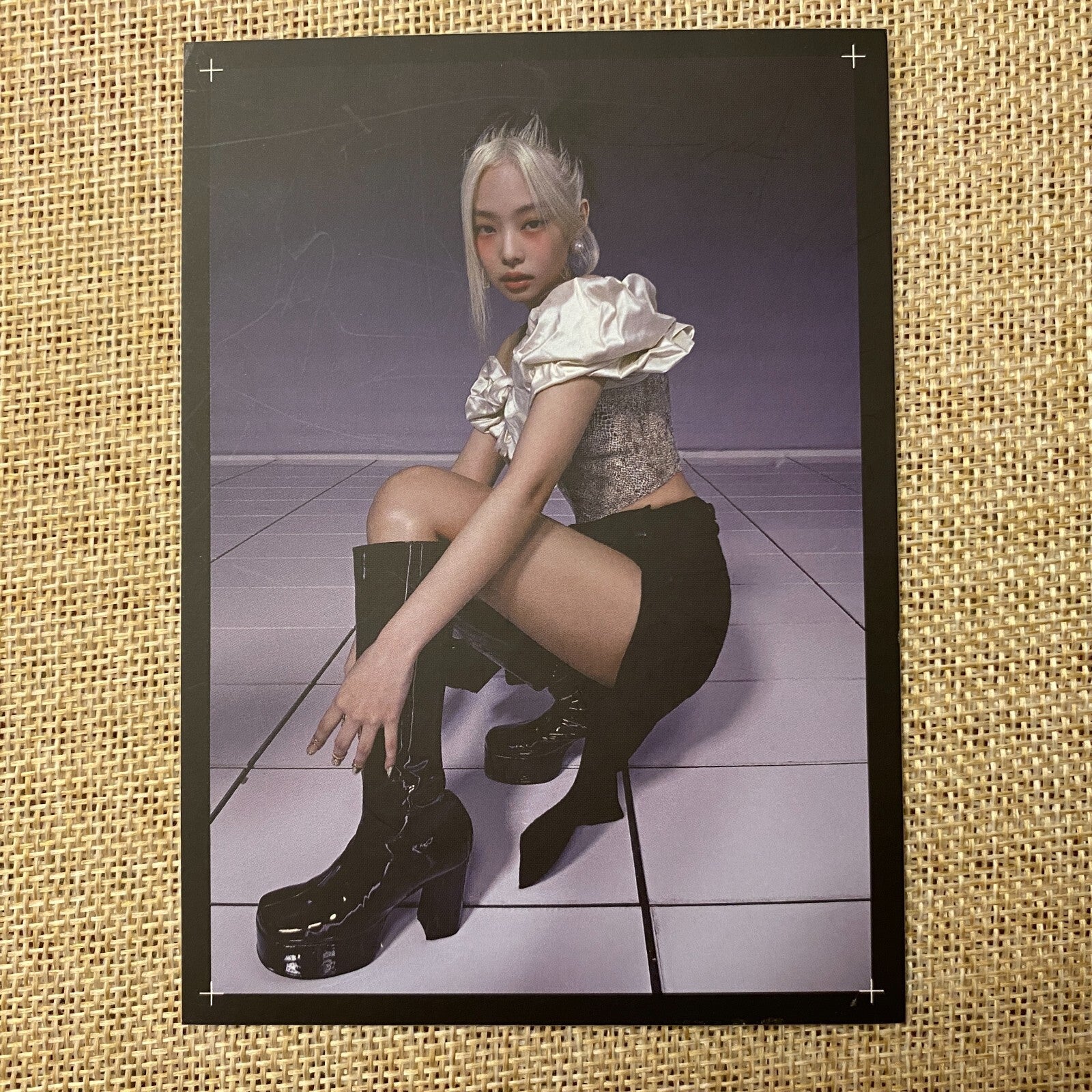 BLACKPINK JENNIE #2 [How You Like That] Official Postcard Photocard / New / Gift