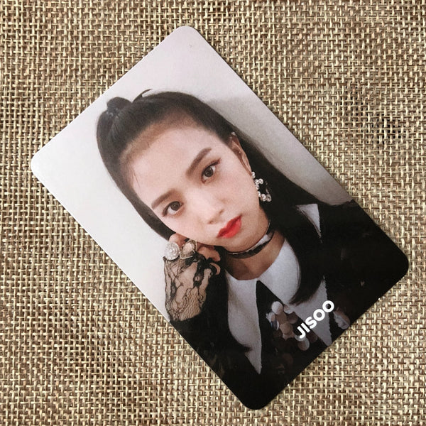 BLACKPINK JISOO #1 [ SQUARE UP ] Official Photocard, 1st Mini Album / New / Gift