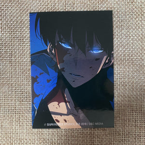 Solo Leveling Sung Jin-woo #4 / Rare Bonus Photocard, First Edition / New / Gift
