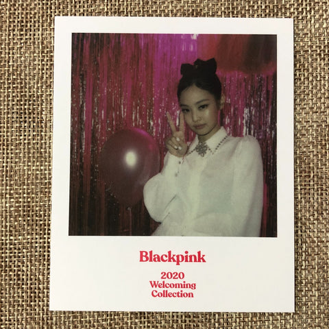 BLACKPINK JENNIE [2020 Welcoming Collection] Official Polaroid Photocard / Gift