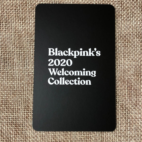 BLACKPINK JENNIE [2020 Welcoming Collection Ktown4U] Official Photocard / Gift