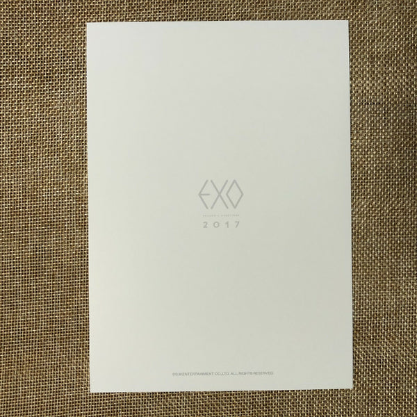 EXO D.O. [ 2017 Season's Greetings ] Official Postcard / New / Gift