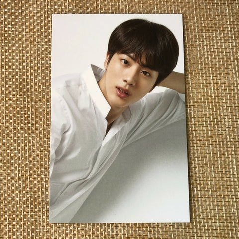 BTS JIN  #2 [ VT Think Your Teeth Official Photocard Black, White ] NEW /+G