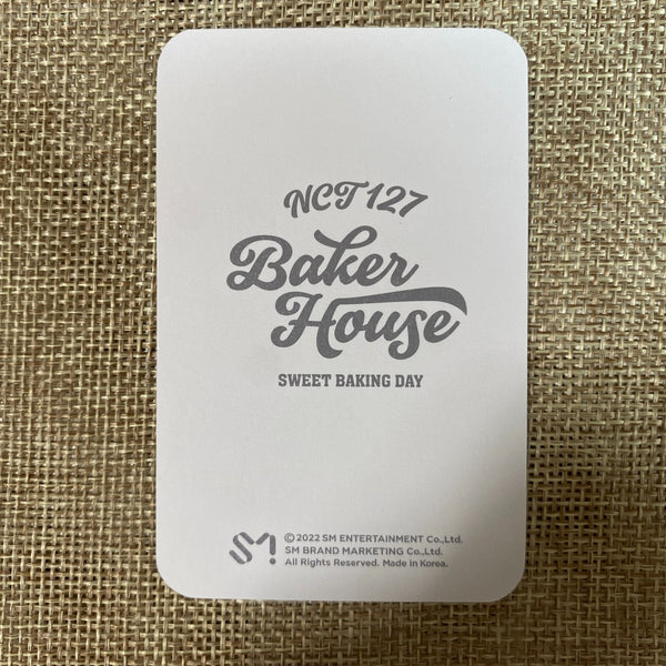 NCT 127 TAEYONG #2 [BAKER HOUSE] Official Random Photocard, SMTOWN / New / Gift