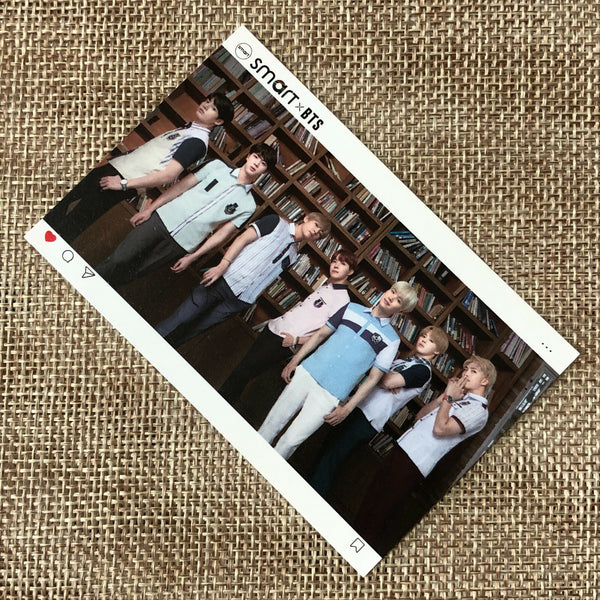 BTS GROUP #7 [ BTS X Smart Uniform ] Official Photocard / New, Rare / Gift