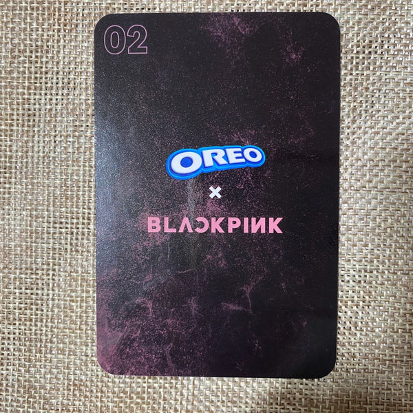 BLACKPINK JENNIE #4 [ OREO X BLACKPINK ] Official Limited Photocard / New / Gift