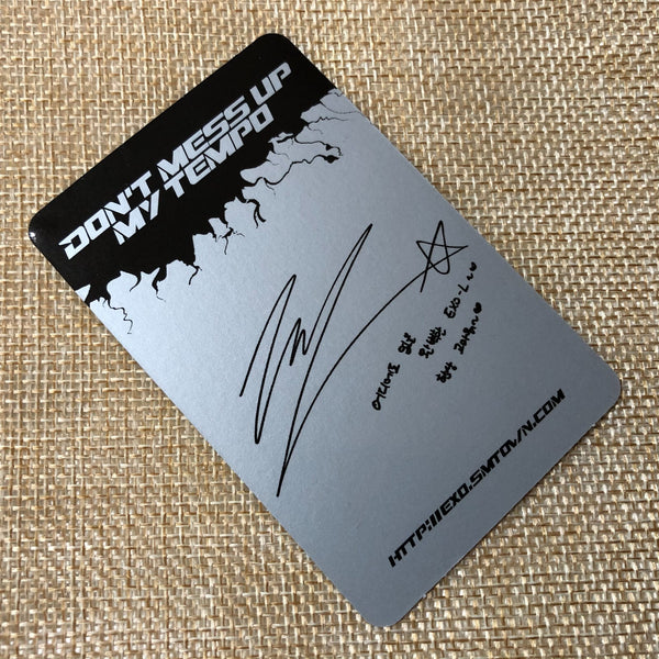 EXO CHEN [Don't mess up My Tempo] Official Photocard, Moderato 5th / New / Gift