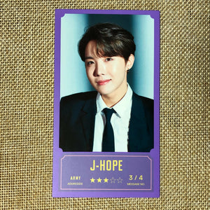 BTS J-HOPE 3/4 [BANG BANG CON The Live] Official Message Photocard / New / Gift