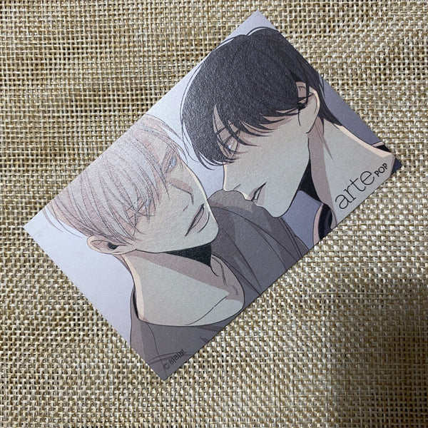 At the End of the Road [Official Coupon Card Photocard] Korean Webtoon BL / Gift