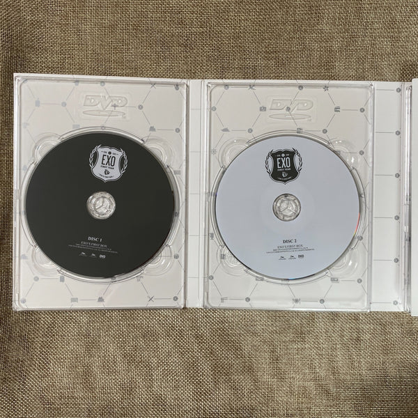 EXO  [ 2014 First Year DVD ] Official DVD Set, 4 DVD / New, Rare / Gift